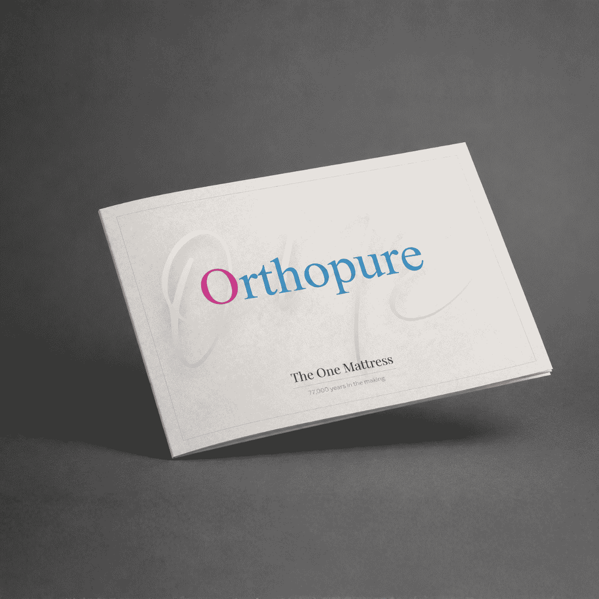 The Orthopure One Brochure